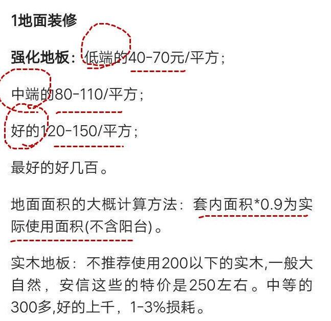 铁鞋磨破才得到！亲爸也给不了这么详细的装修材料报价单！实用！