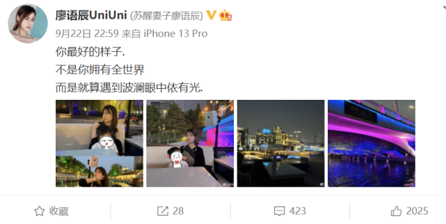 苏醒|苏醒儿子首曝光,妻子廖语辰开心晒娃,小小苏和爸爸如同复制粘贴