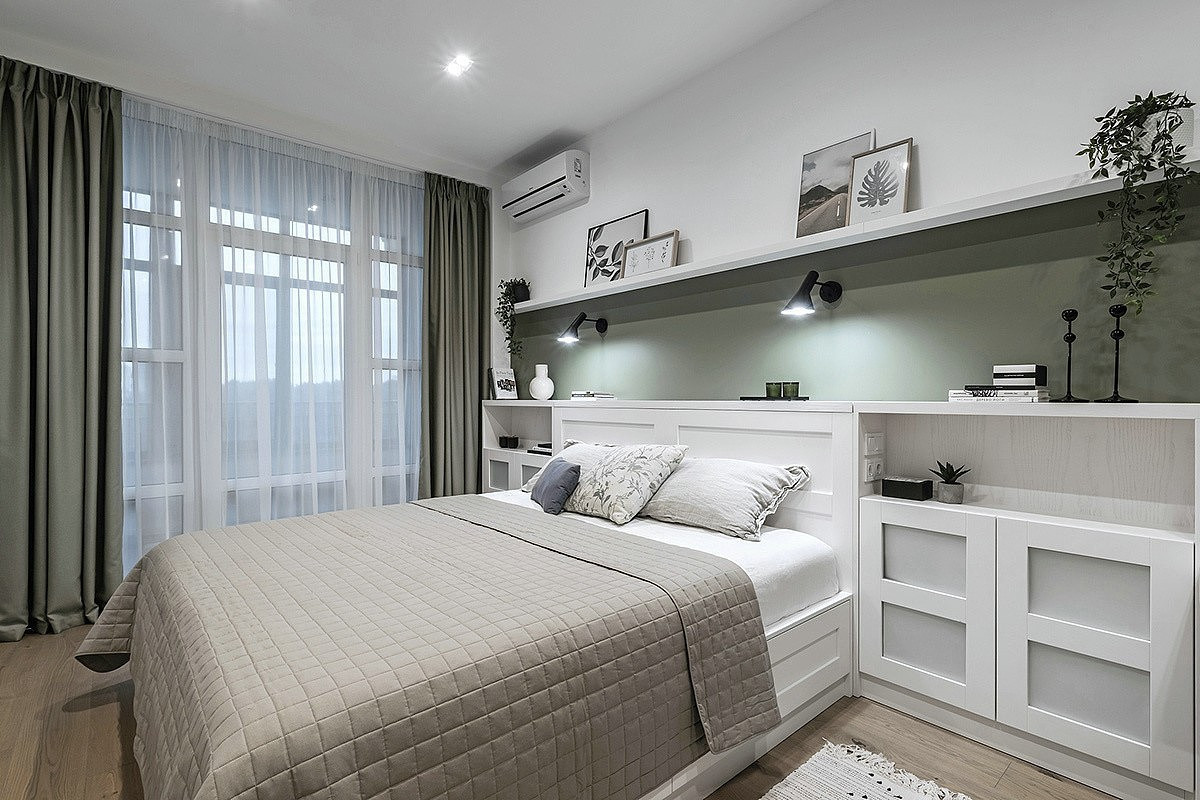 97平现代风三口之家，用细腻的空间情绪，来获得舒适的吸引力