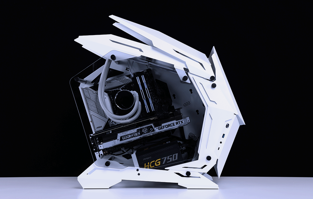 高通骁龙|迷你版“巨物”异形机箱，搭配可超频的非K酷睿i5-12400装机分享