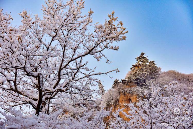 崆峒山|崆峒山的雪惊艳了时光，温柔了岁月