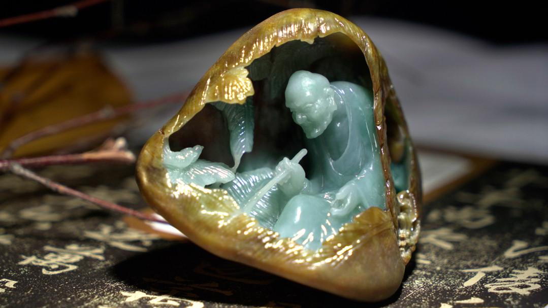 |翡翠·怀素书蕉|一个没钱买纸的僧人却靠自“种纸”练成一代草圣