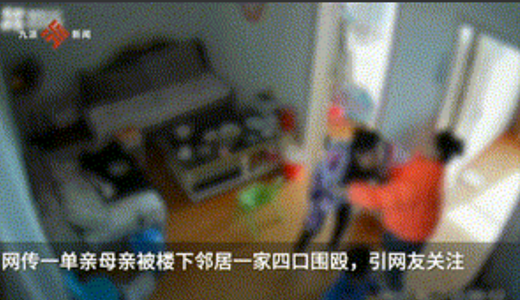 河南南阳,一单亲母亲发视频声称,楼下的邻居因其家中的孩子吵闹影响到老人休息