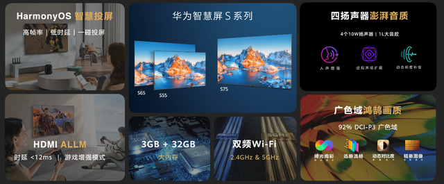 华为智慧屏|拥有八大投屏方式，华为智慧屏S系列玩转各种场景
