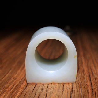 和田玉籽料|和田玉籽料一路连科扳指