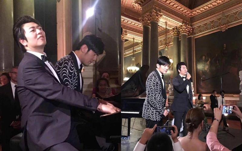 郎朗|周杰伦晒与郎朗聚会照,在豪宅天台碰杯,郎朗教罗密欧弹琴好有爱