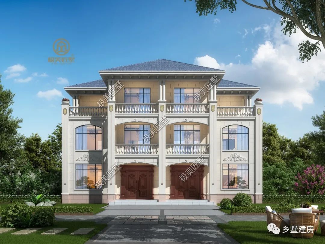 兄弟两建房，两个大门进出，看过的都忍不住收藏