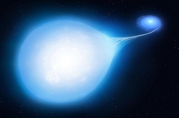 研究:双星体分离 一颗恒星吞噬它的伴侣