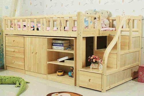 越来越多人在衣柜顶上装大床了,美观实用还不占地,太聪明了!