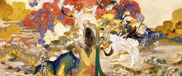 阴阳师|阴阳师SSR不尽岳插画赏析顶级质量描绘出三生三世与笠云的爱情