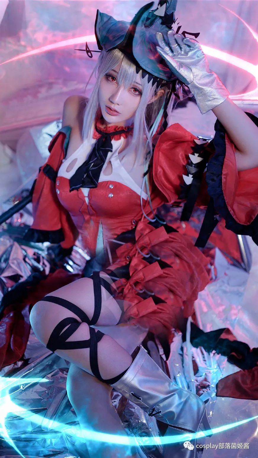 明日方舟|cos：明日方舟浊心斯卡蒂cos正片@如月灰