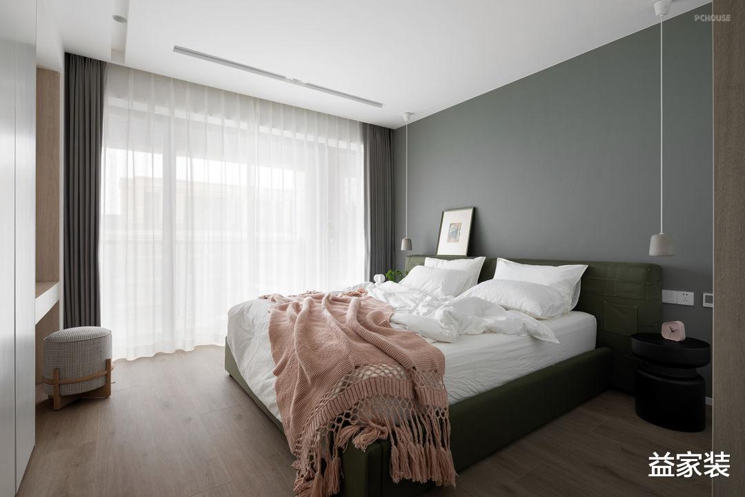 一家四口的家,清新宜人简单大方,让人感觉幸福又甜蜜