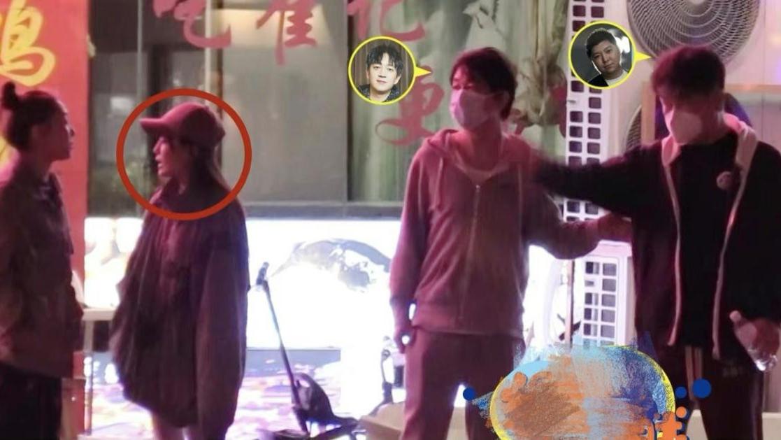 |潘粤明带小女友聚餐，二人相差十岁交往五年，同框超甜似老夫老妻