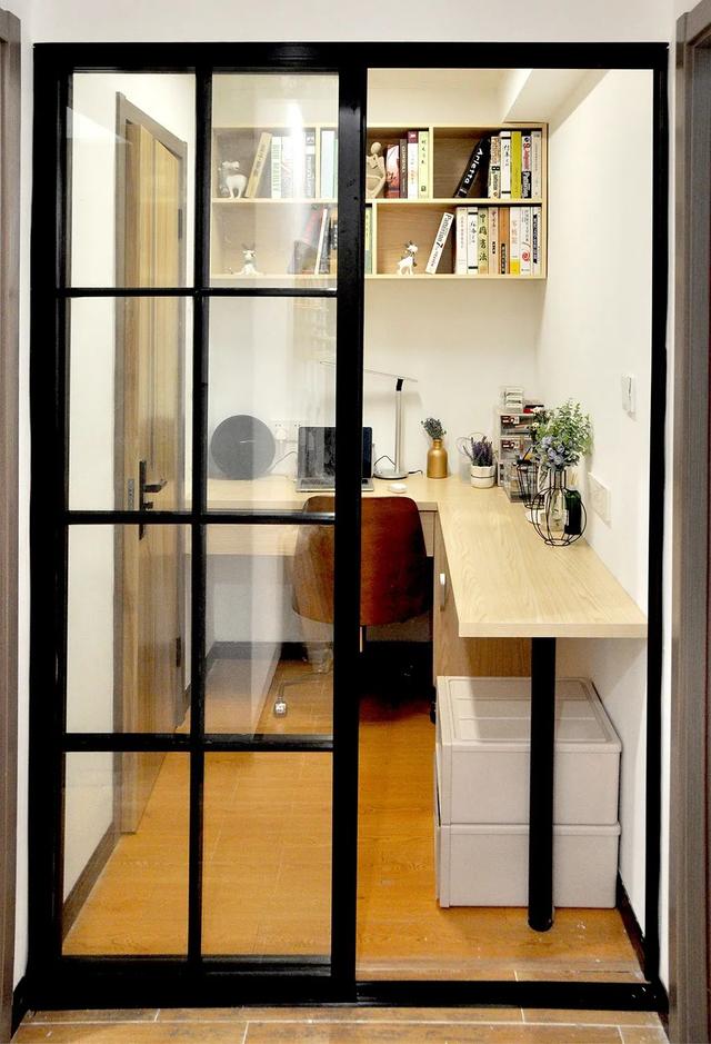 58㎡简约小二房,房子虽小、功能齐全,巧妙设计很自然