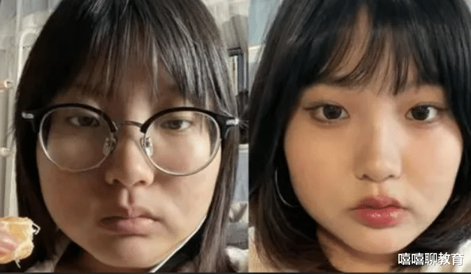 大学生|大学生晒出入职前后对比图,画风逐渐跑偏,网友:好像不是一个人