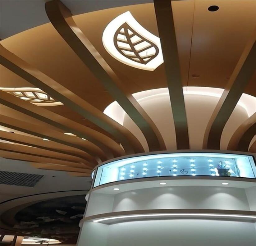 从天花吊顶到幕墙包柱,树形造型铝板冲孔铝单板为何深受欢迎?