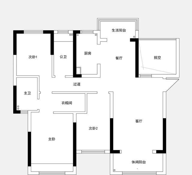 121现代风格,简洁大方的空间,精致细腻的元素,装出高级大气感