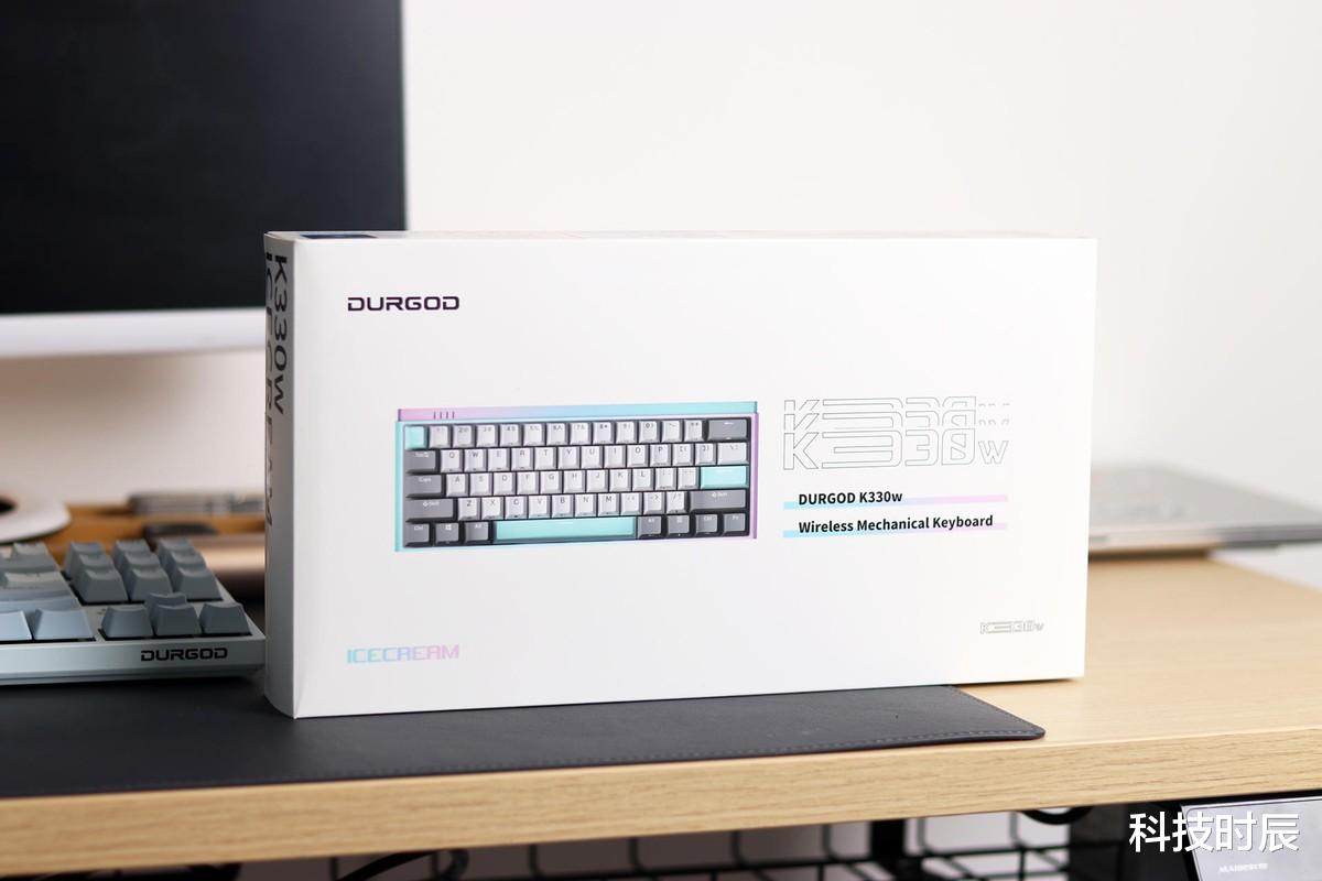 USB|手感与颜值俱佳，杜伽K330W 冰淇淋机械键盘上手：爱了