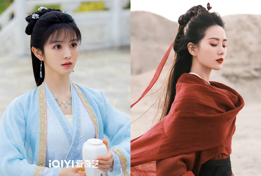 撞衫|7组「古装剧撞衫」对比!田曦薇婚服撞衫刘诗诗,赵露思蓝衣撞衫杨紫