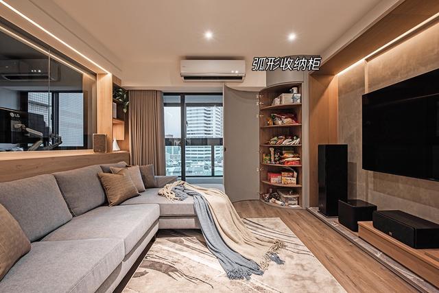 大地色系才是装修的新风向标，看看这家的设计，经典不易过时！