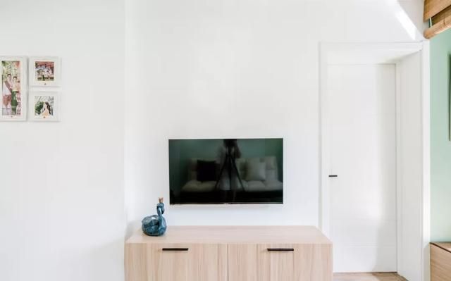 忍不住晒晒60㎡小户型装修,清新北欧,阳台超漂亮,厨房更满意