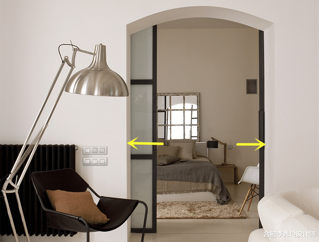 同样是装玻璃门,为什么不选入墙式?放大空间不占1㎡,灵活好用