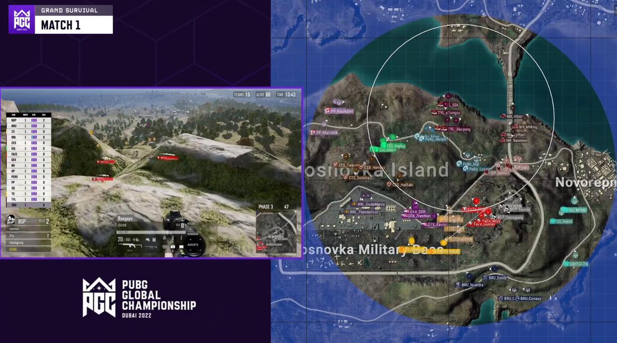 物联网|PGC2022复活赛第一场：Pero空砍12杀第二 CES稳守高点吃下首鸡