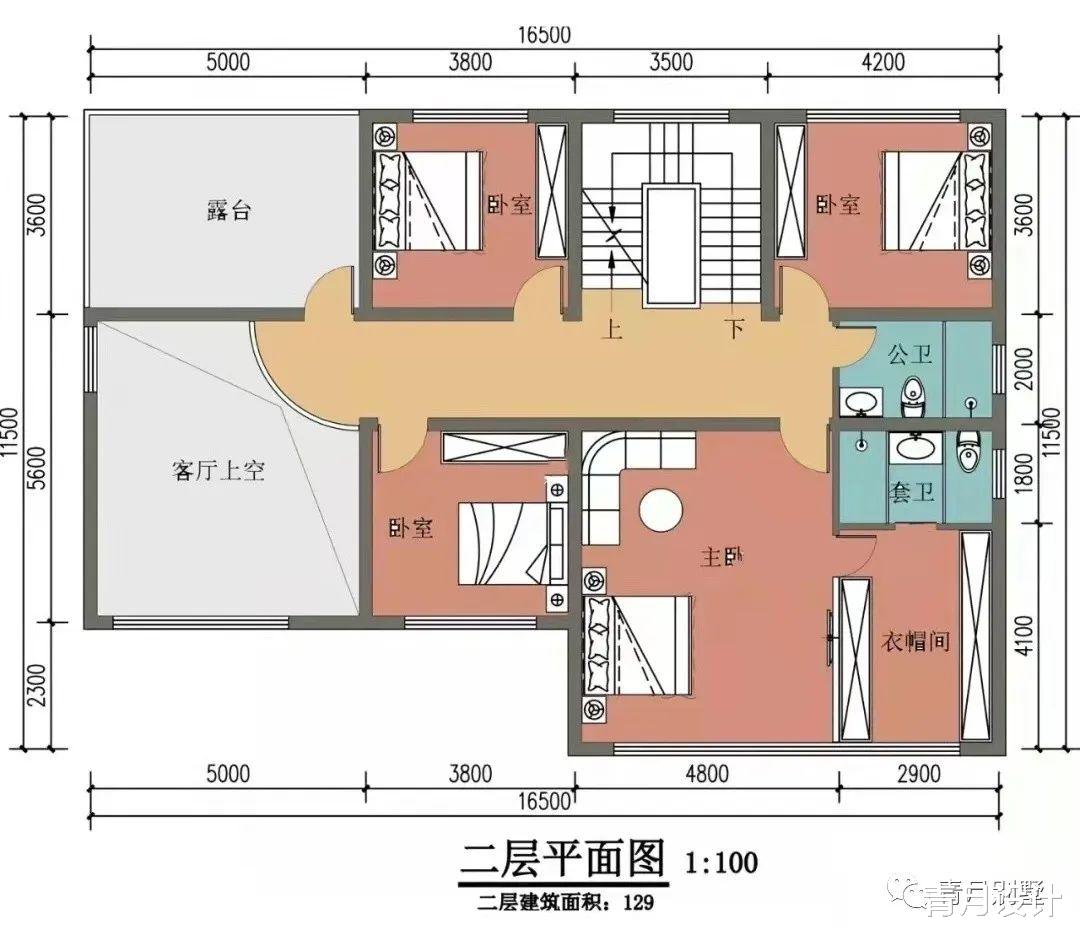 现代小别墅突出的就是一个通透,把采光和视野做到了极致