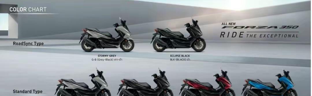 新款本田Forza350登陆泰国后,与国产版的NSS350撞脸