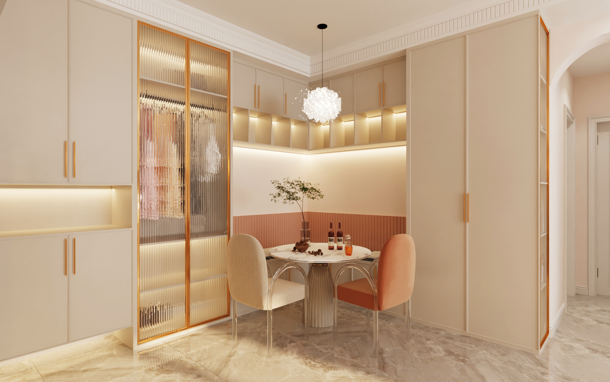 哈尔滨鸣雀装饰 60㎡混搭风小两居 现在流行这样装!