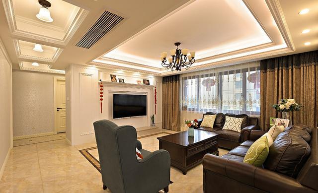 美式风新房装修毕业，高档大气上档次，第一次看到还真漂亮