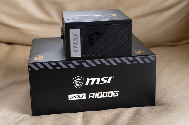 显卡|迎接40系显卡，微星A1000G金牌全模组电源装机体验