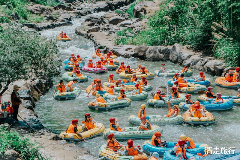 水上运动|桐庐虎啸峡漂流,这个夏天,一定值得你来打卡玩水的目的地