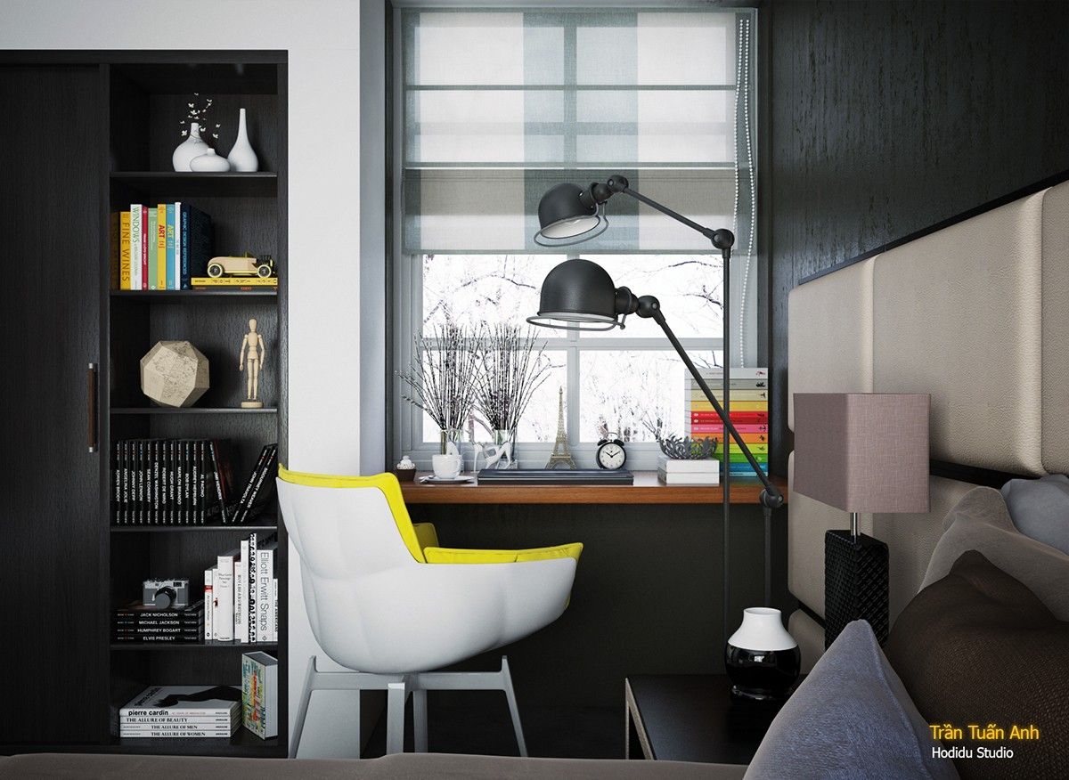 7 间卧室富有表现力的卧室装修