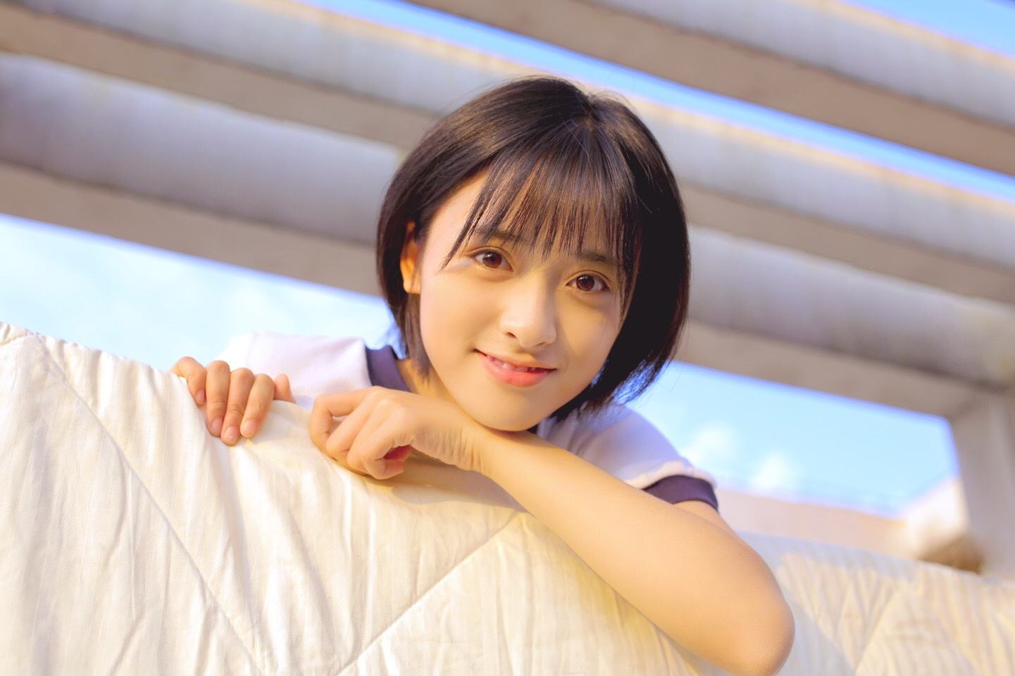 初恋脸|拥有初恋脸的清纯女神,章若楠是心动的感觉,有谁能拨动你的心?