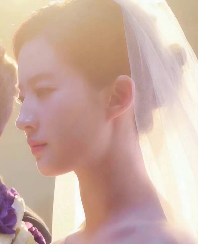 刘亦菲|刘亦菲婚纱造型仙女下凡