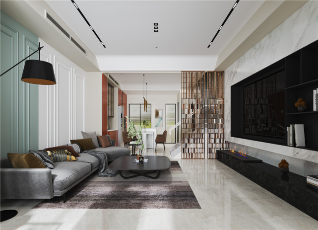 233平复式现代风设计,让人也能看到生活本有的明媚