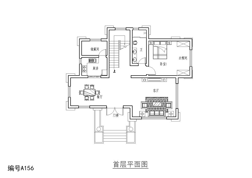 简约欧式乡村别墅,复式挑空设计,美观大气