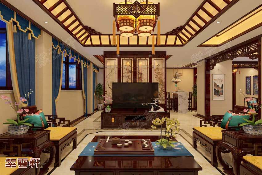 会让人羡慕、嫉妒、爱的 一套超人气现代中式平层装修