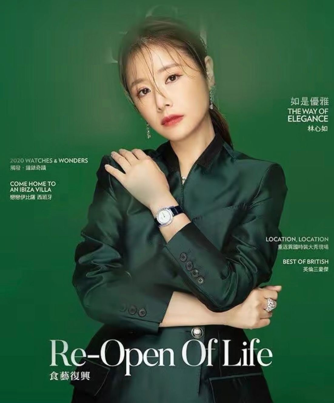 短发 有种“换脸”叫林心如剪短发，本以为会很难看，却意外洋气高级