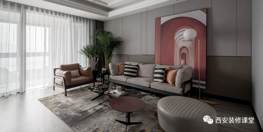 装修里头不对称设计，有意想不到的效果