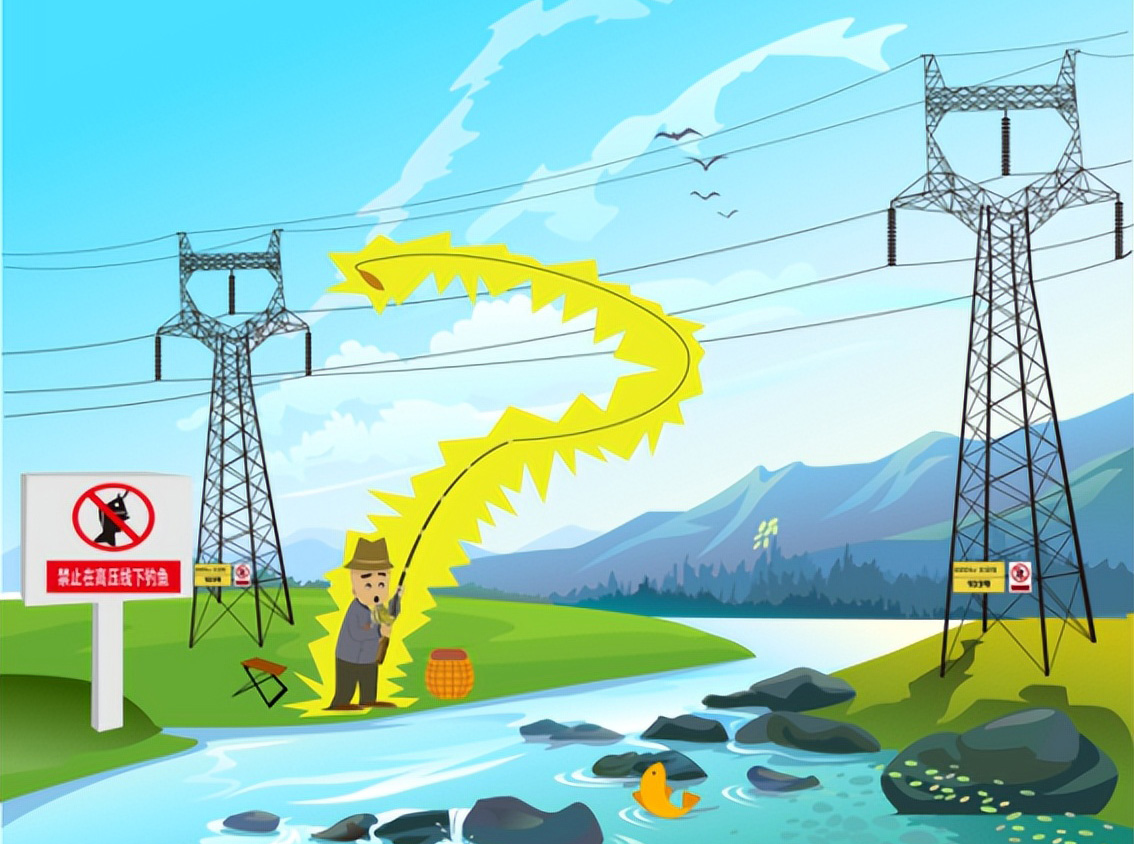 |九死一生!28岁男子“钓鱼”碰到高压线:衣服被炸烂,还能说话!