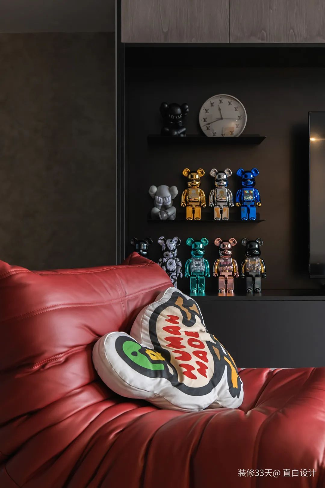 装修设计:102平独居男律师现代潮酷之家