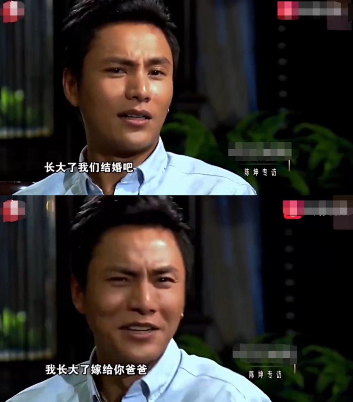 陈坤|陈坤20岁儿子晒近照!眼神锐利长相太像爹,身上一件上衣仅300元