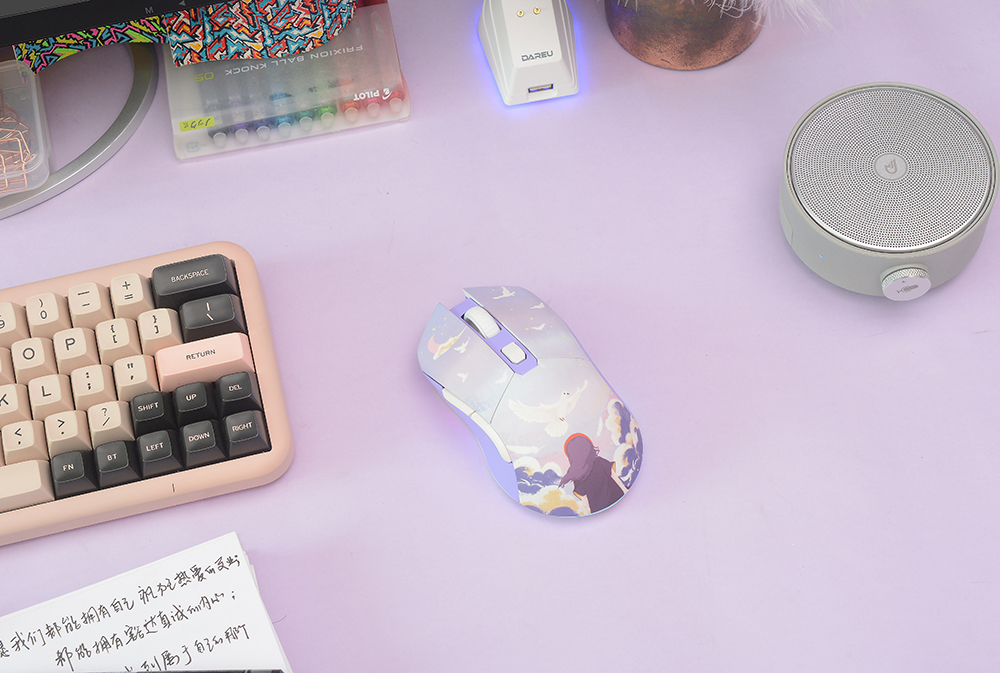 音响|提前收到情人节的礼物，柔美的浅紫色太浪漫了