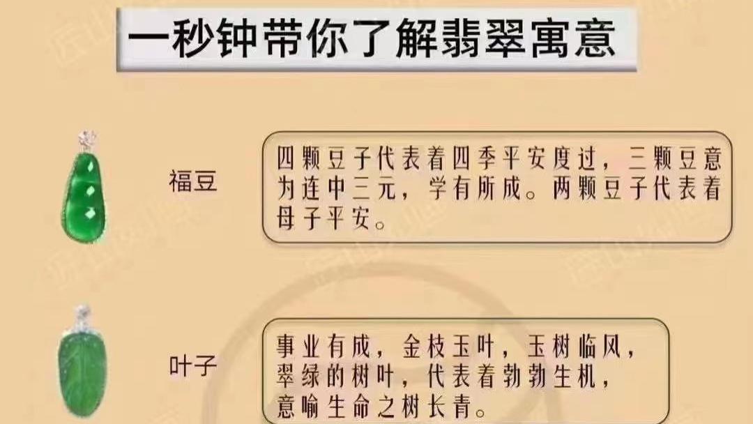 翡翠|常见的翡翠挂件的寓意
