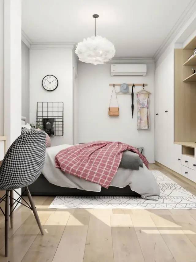 45㎡小家是紧凑还是压抑？轻松搞定两房两厅，蜗居也可以很幸福