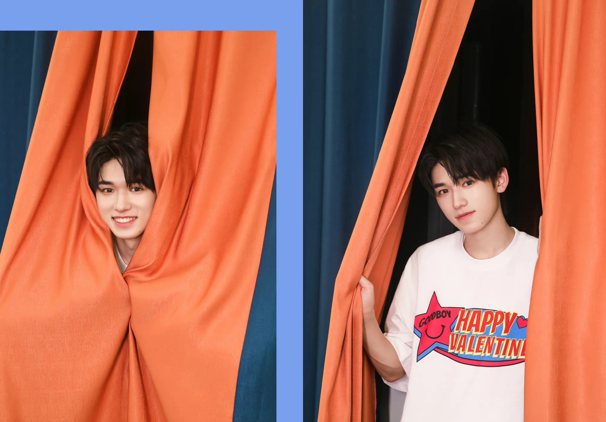 宋亚轩|宋亚轩晒九宫格照片,穿黑色西装,耀眼夺目