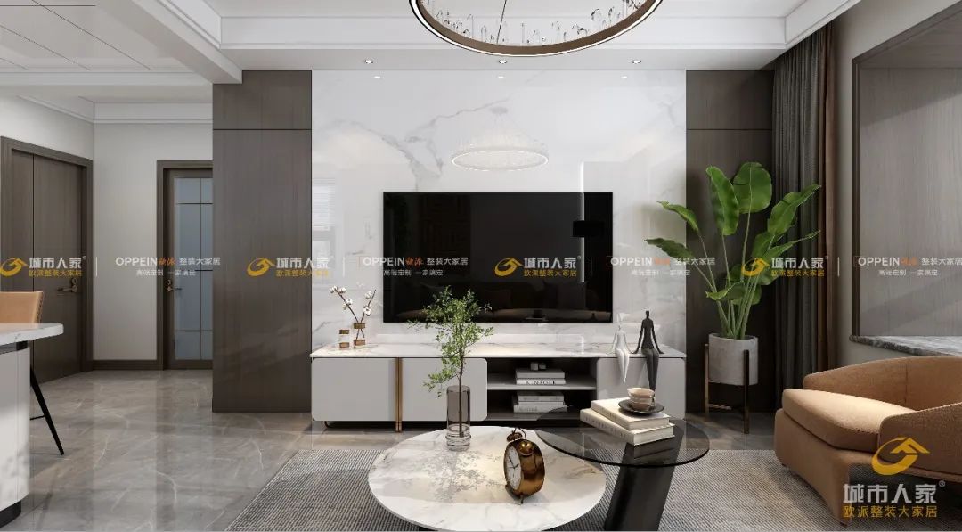 109㎡现代简约风,满足你对现代家居生活的全部向往!