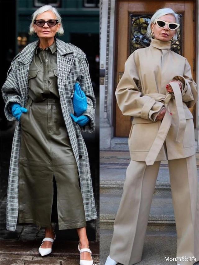 刘嘉玲 这才叫活成了最美的模样，巴黎奶奶们靠体态和打扮取胜，优雅到老